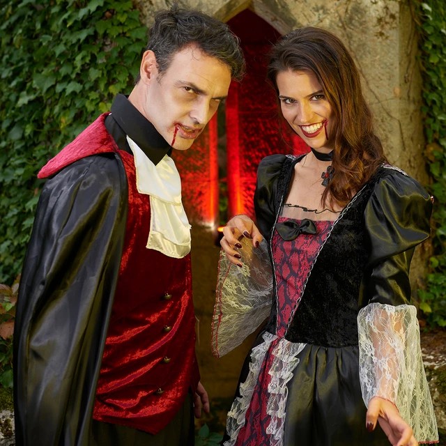 Frightening vampire costumes