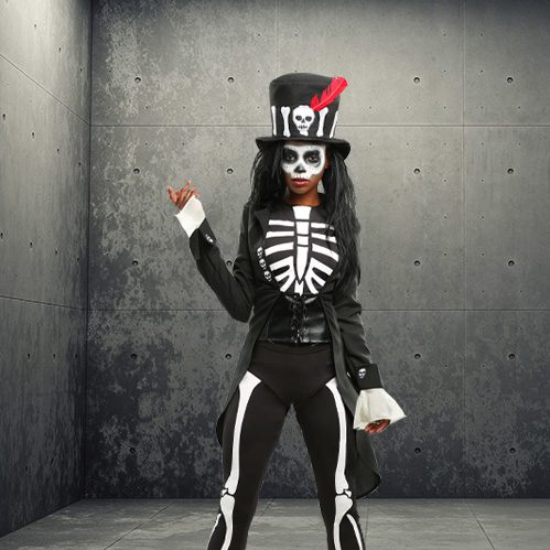 scary skeleton costume