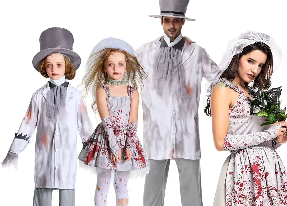 scary zombie wedding halloween costume ideas