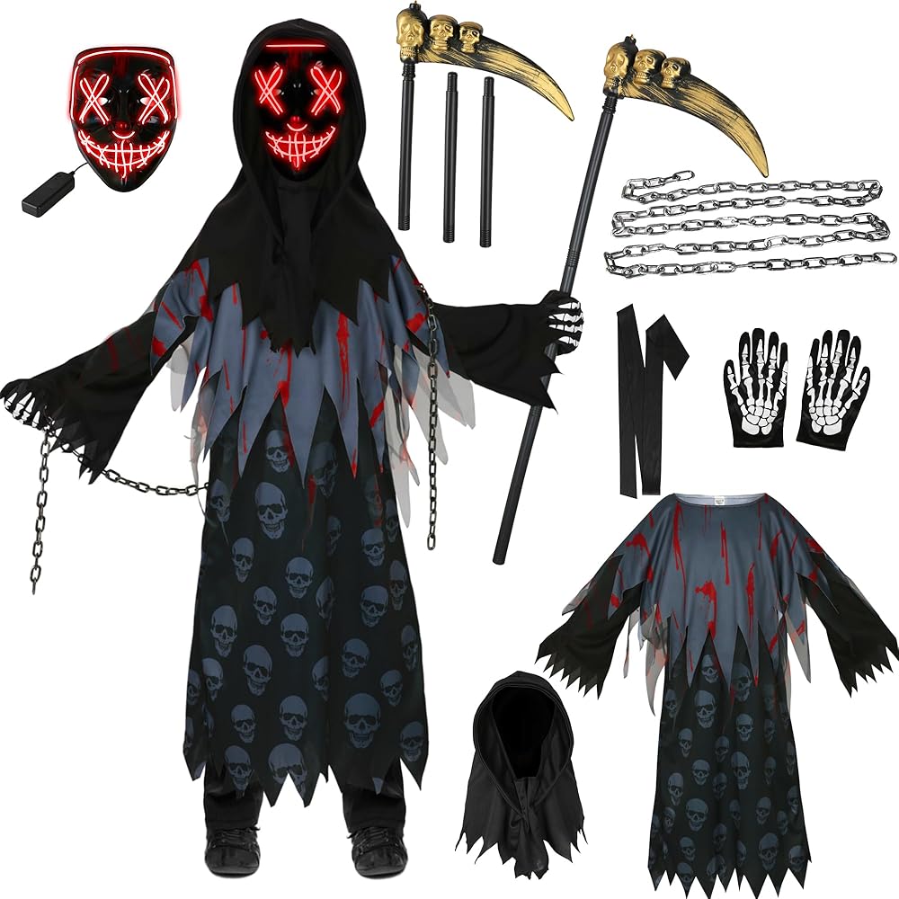 scary grim reaper costume