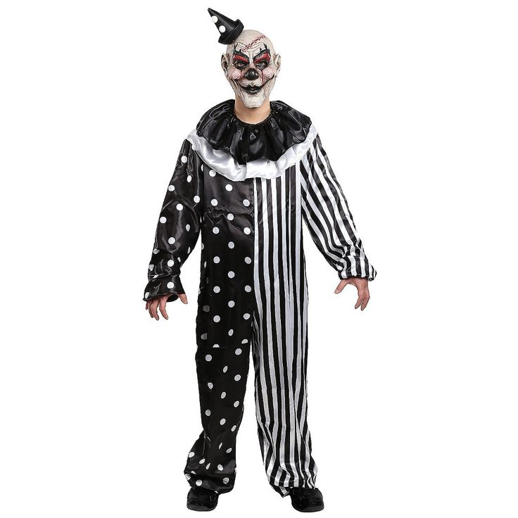 creepy clown costume for adults