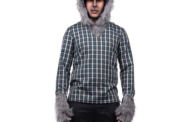 scary wolf costume