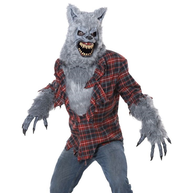 scary werewolf costume