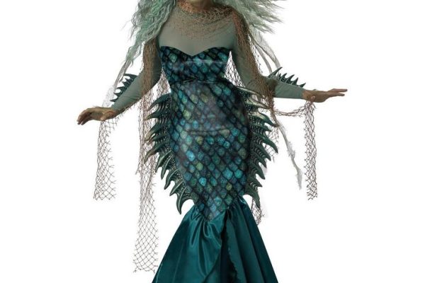 creepy mermaid costume