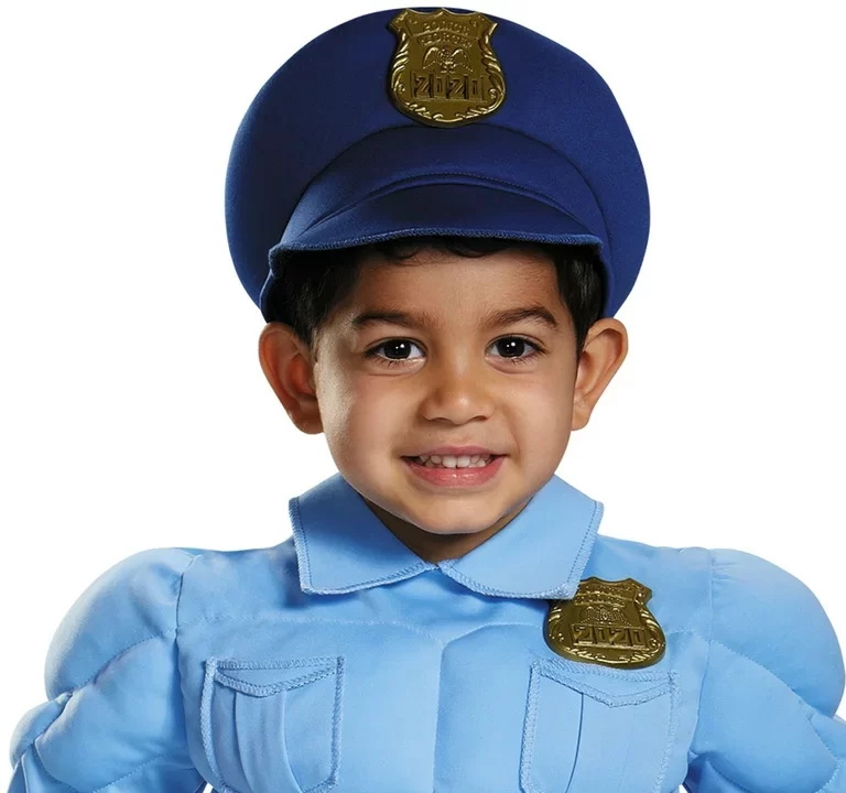 police costume with accessories