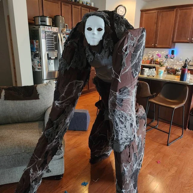 scary stilt costumes