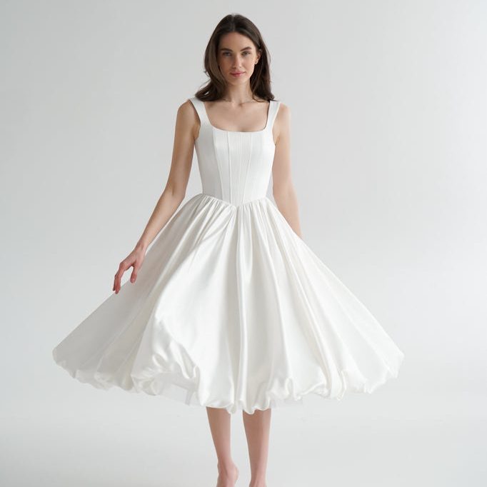 civil wedding dress