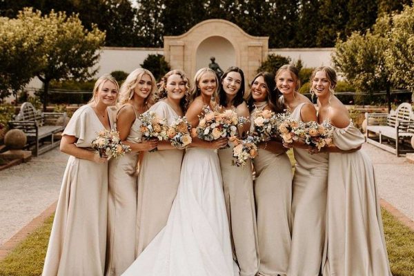 champagne dress for wedding