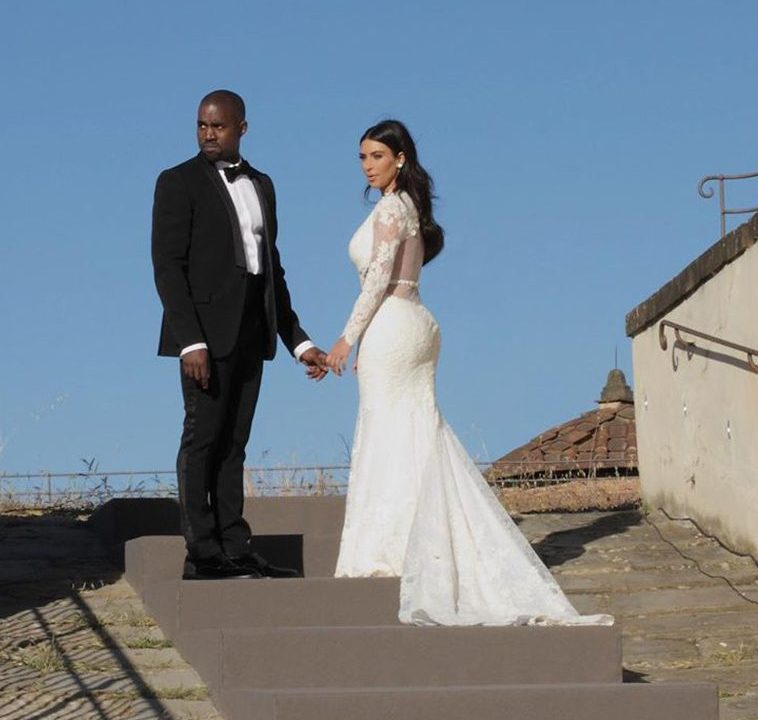 kim kardashian wedding dress