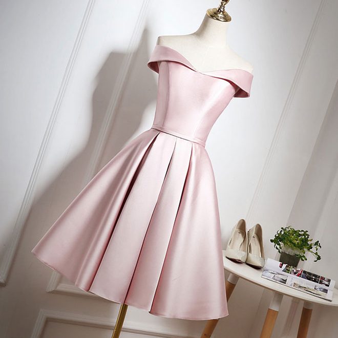 pink formal dress
