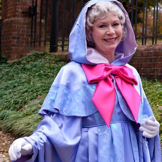homemade diy fairy godmother costume
