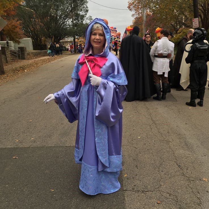 homemade diy fairy godmother costume
