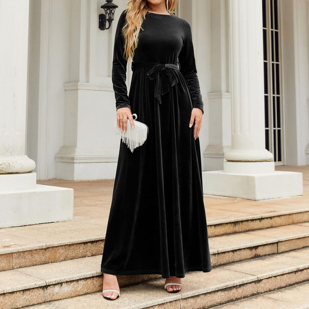 long dress for wedding guest