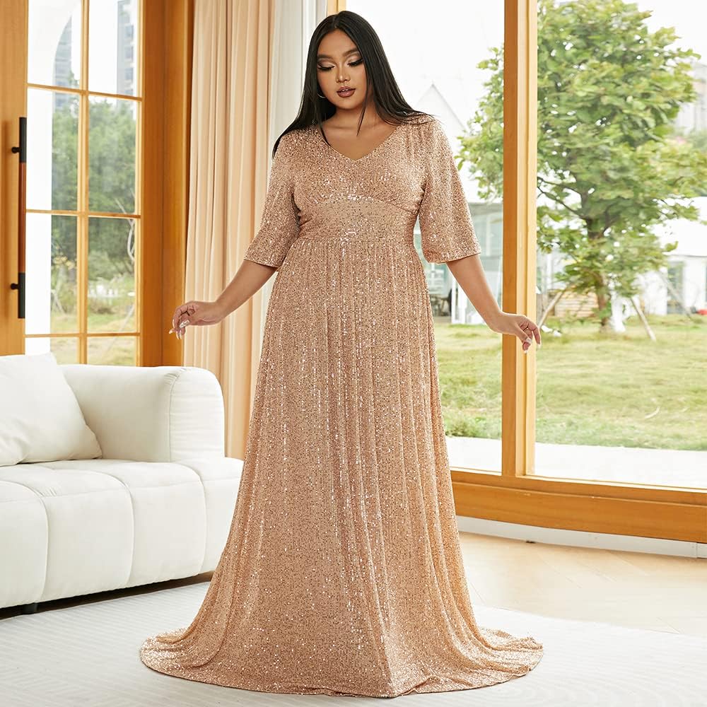 gold formal dress