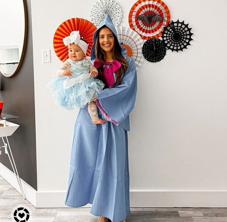 homemade diy fairy godmother costume