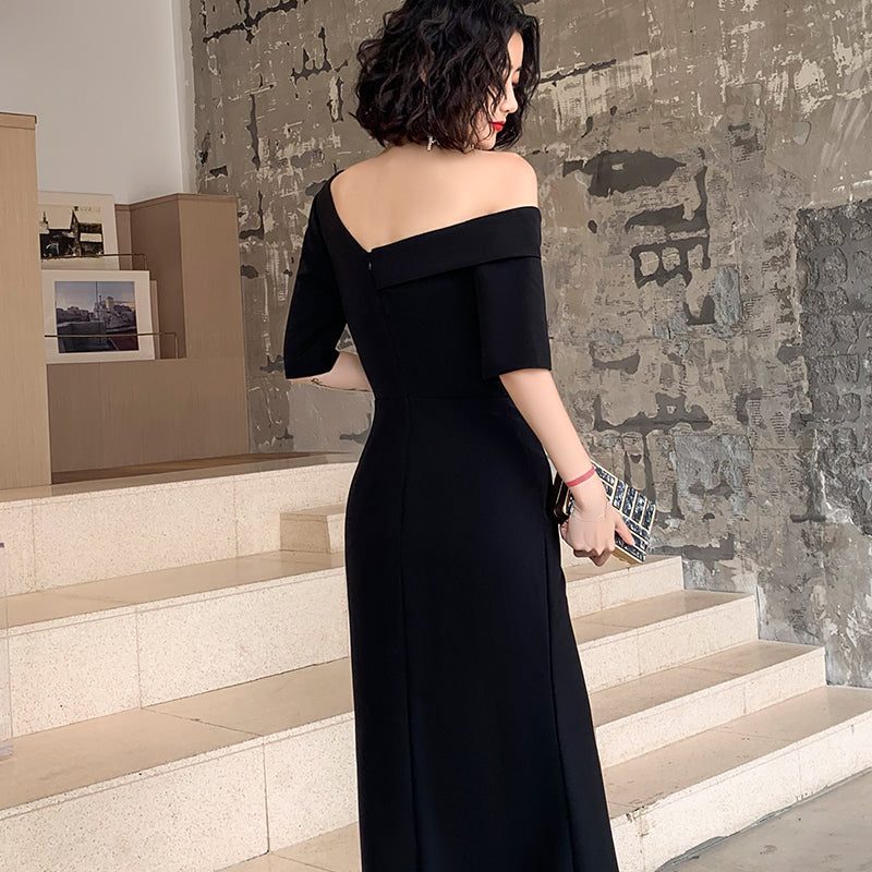 black formal dress