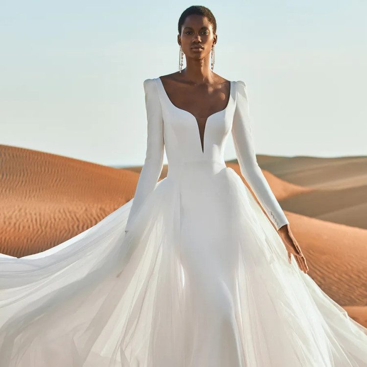 wedding dress necklines