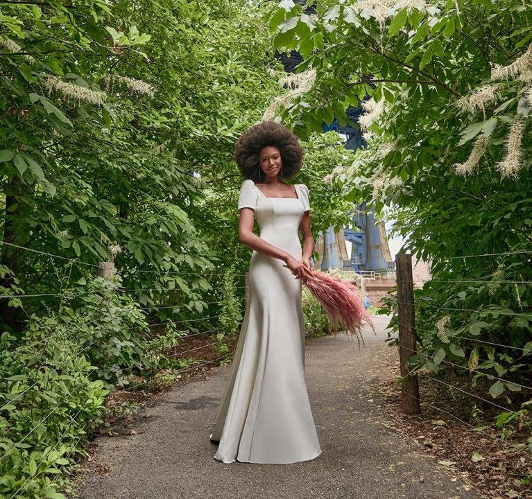 classic wedding dress