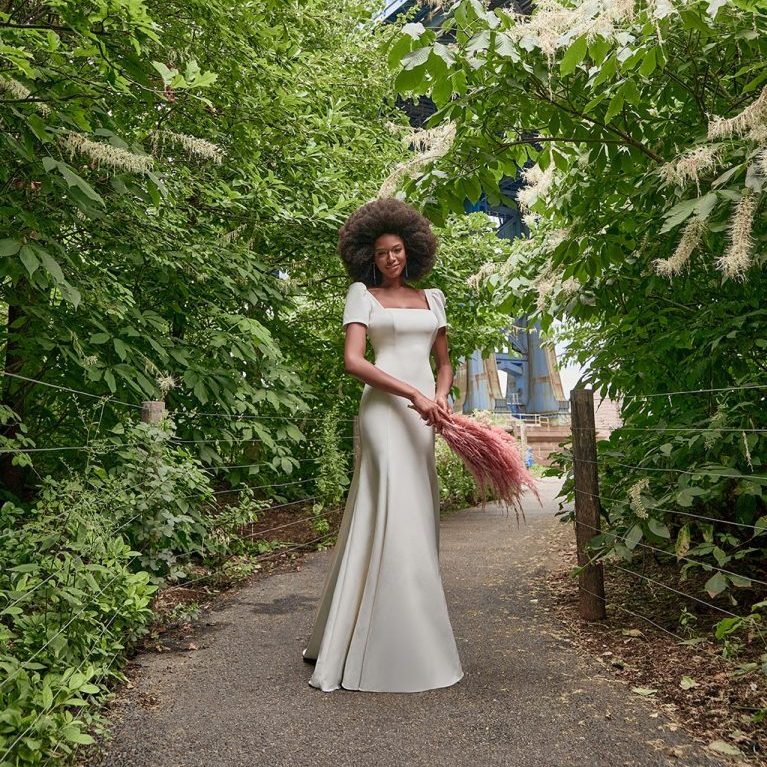classic wedding dress