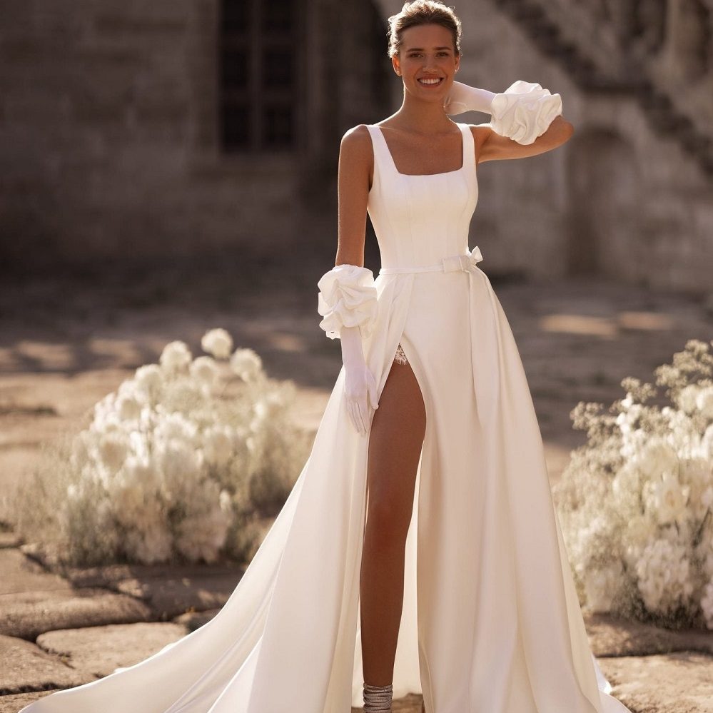 wedding dress necklines