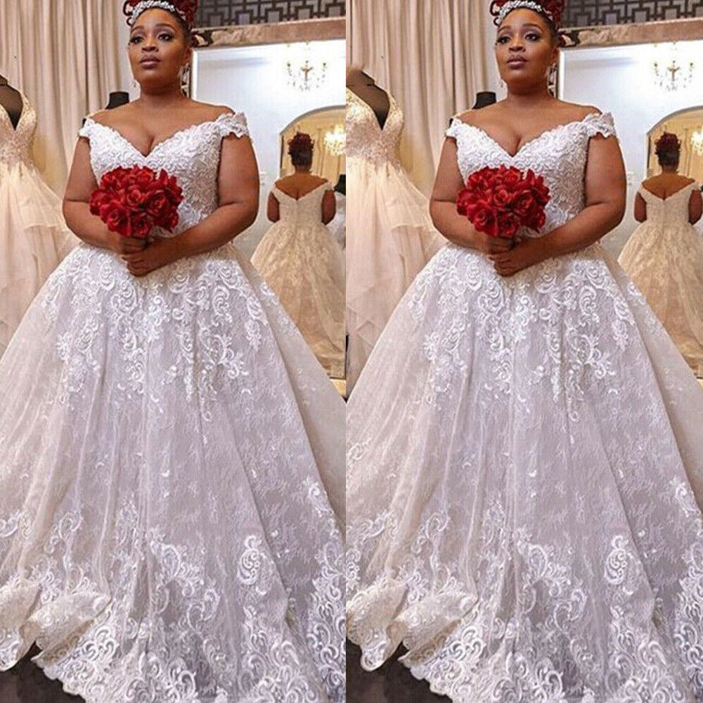 wedding dress plus size