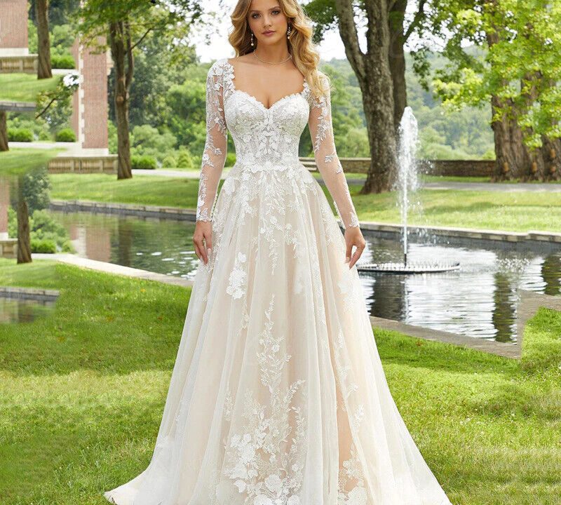 sweetheart neckline wedding dress