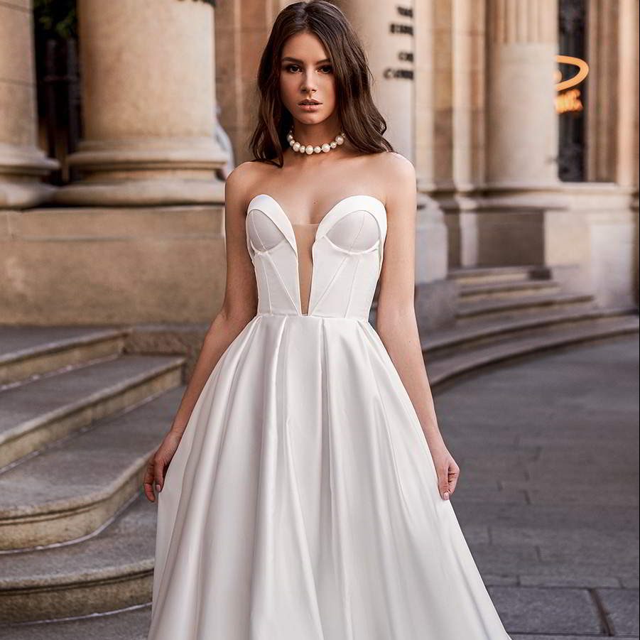 wedding dress necklines