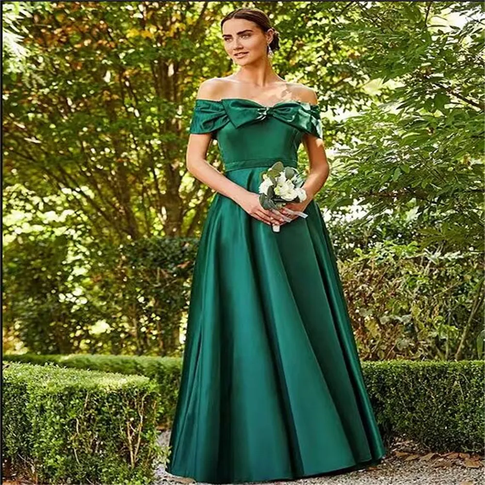 formal emerald green dress