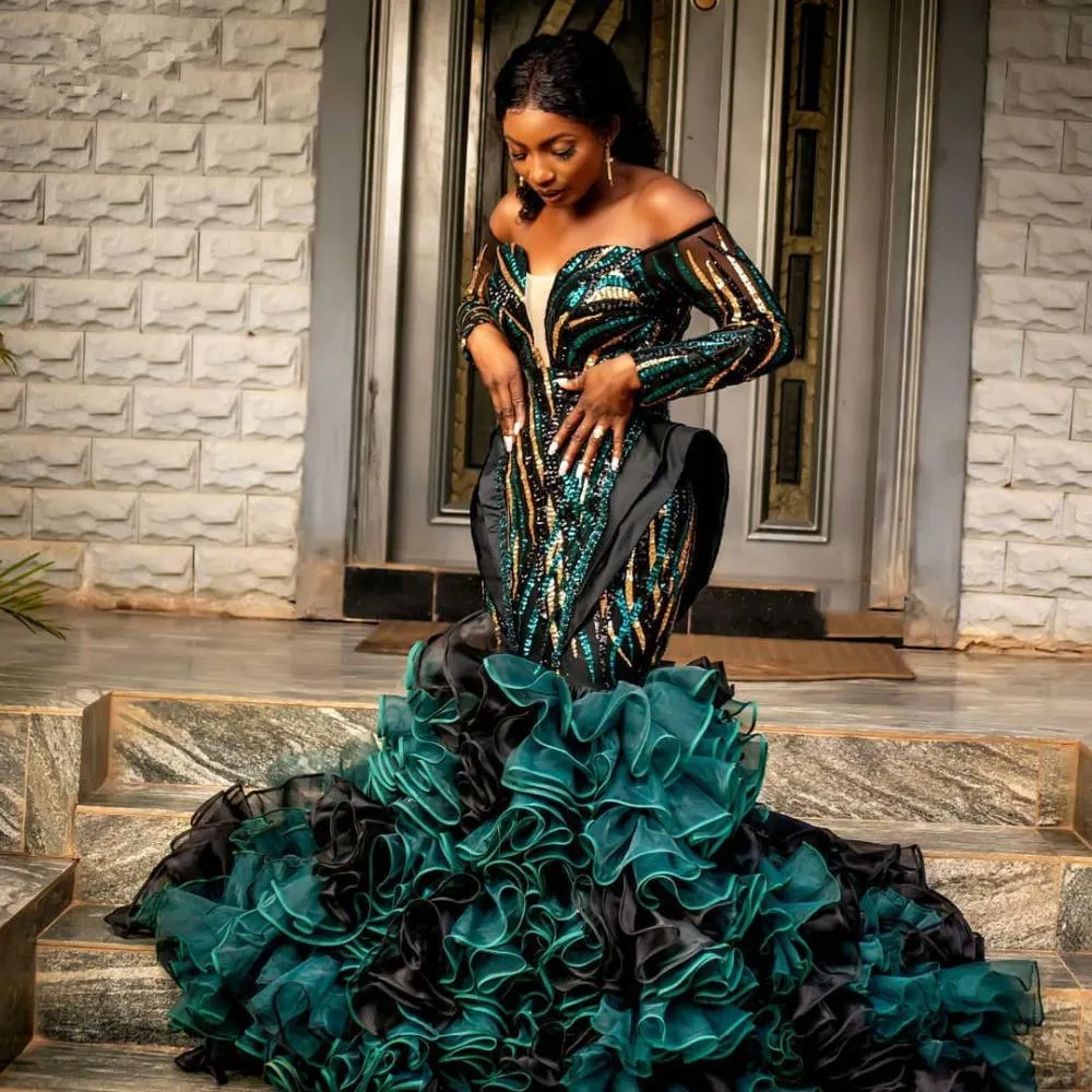 formal emerald green dress
