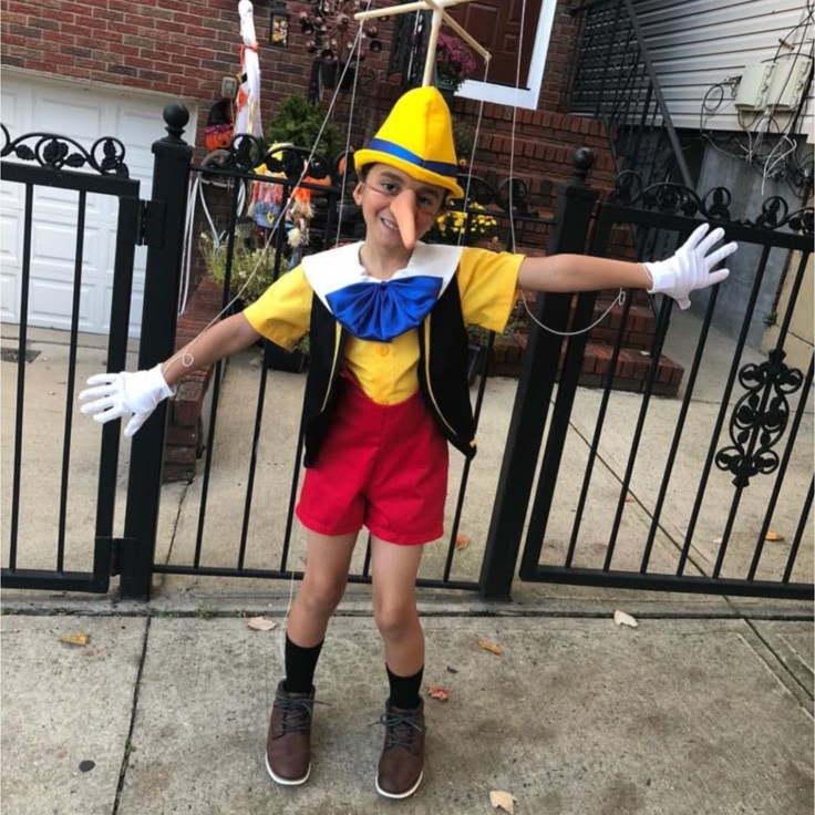pinocchio shrek costume