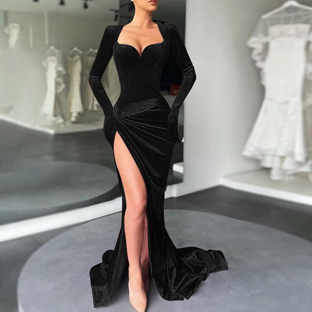 black maxi dress formal