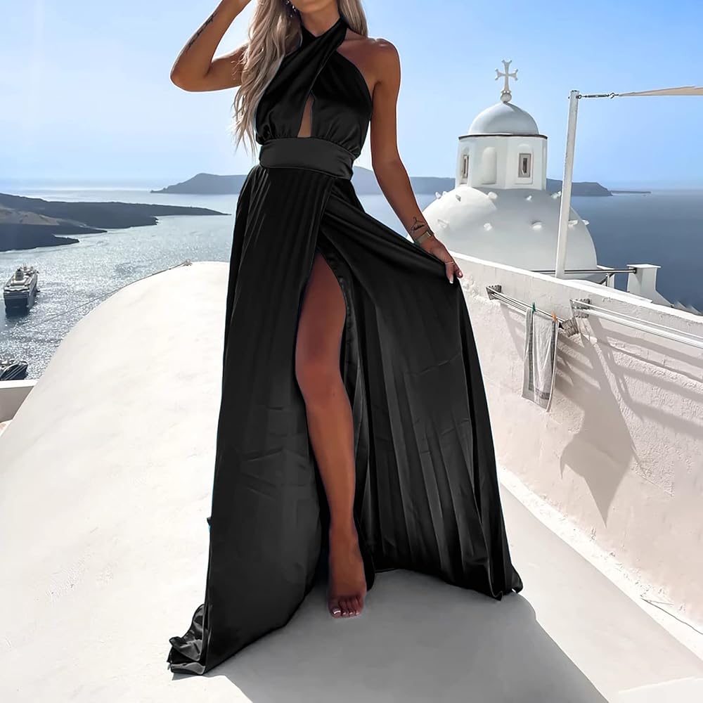 black maxi dress formal