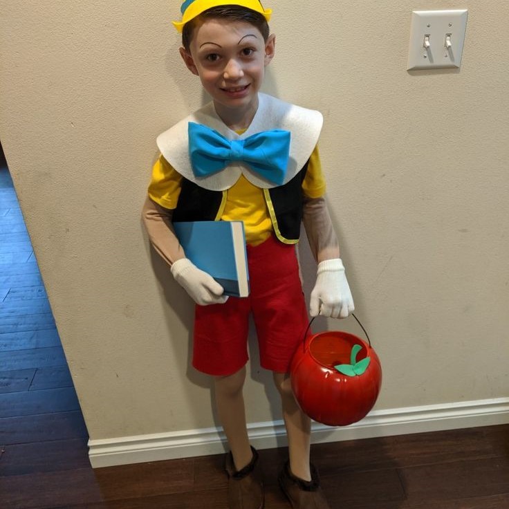 pinocchio shrek costume