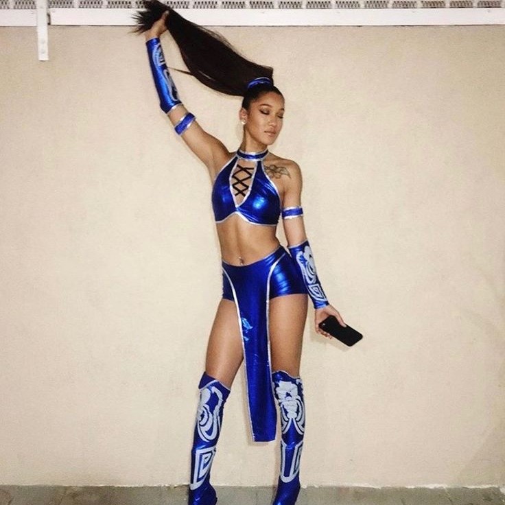 kitana mortal kombat costume