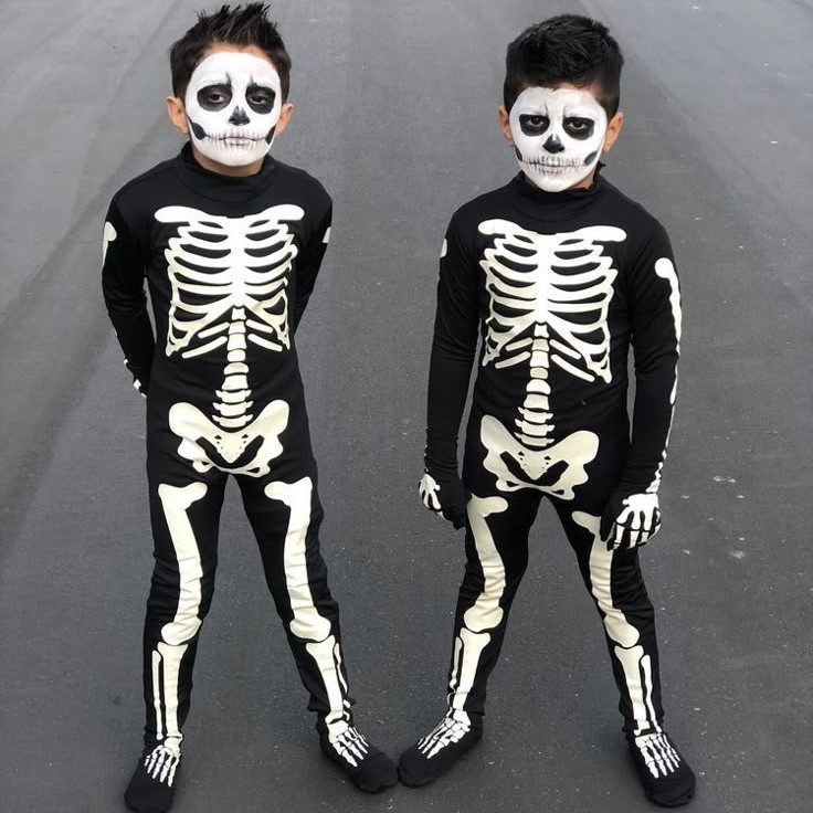 2t skeleton costume