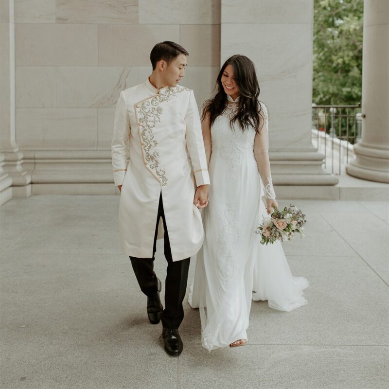 vietnamese wedding dress