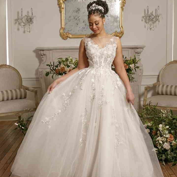 a line dress wedding