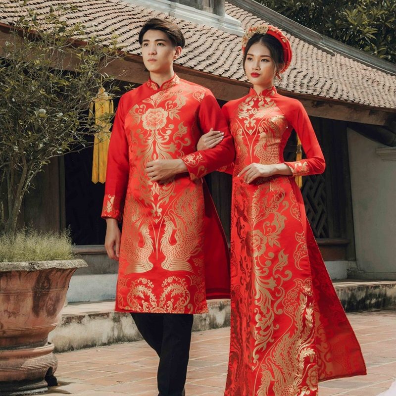 vietnamese wedding dress