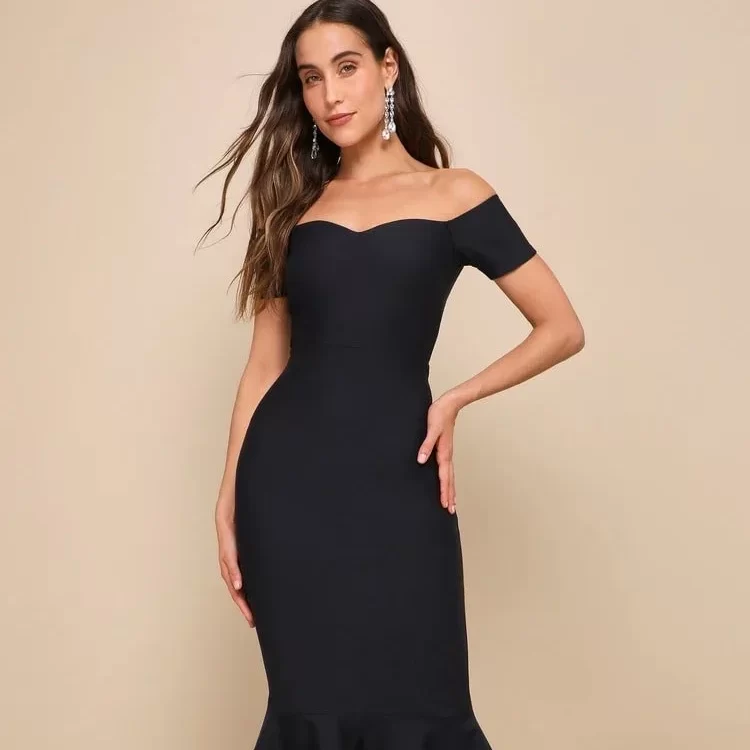 midi dress wedding guest