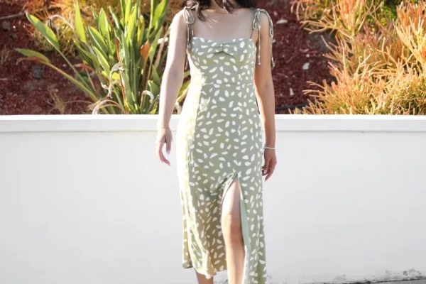 midi dress wedding guest