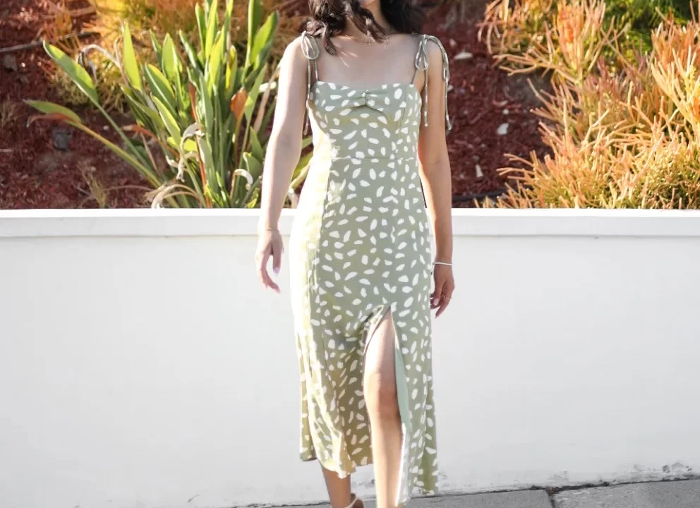 midi dress wedding guest