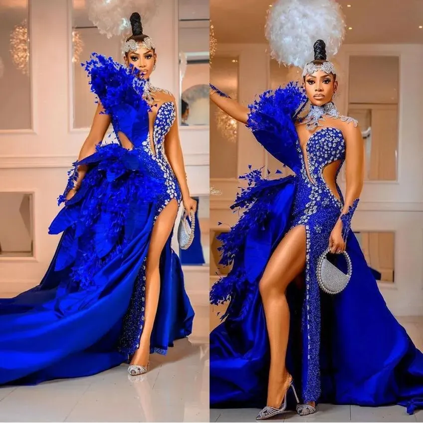 formal blue dress