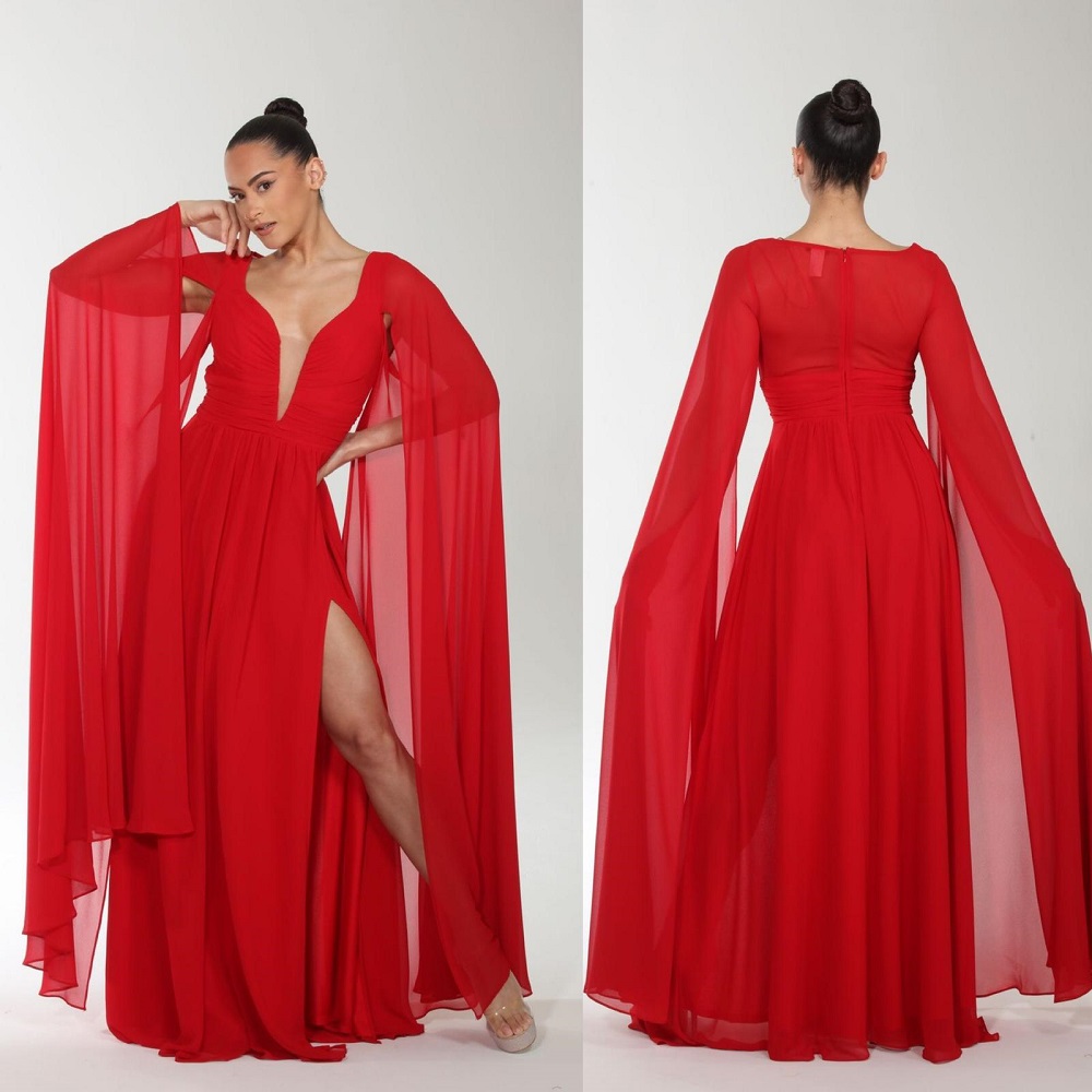 cape dress formal