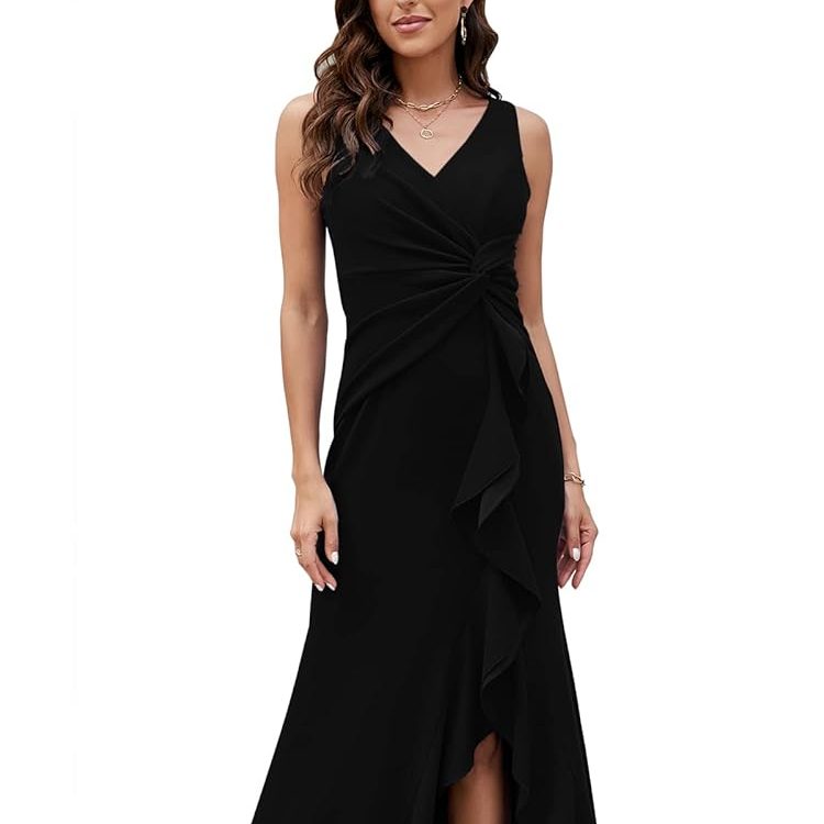 long black dress formal