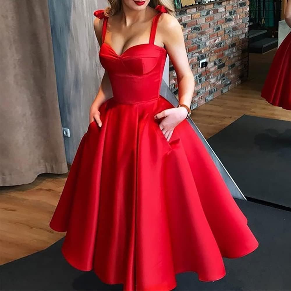 red dress formal