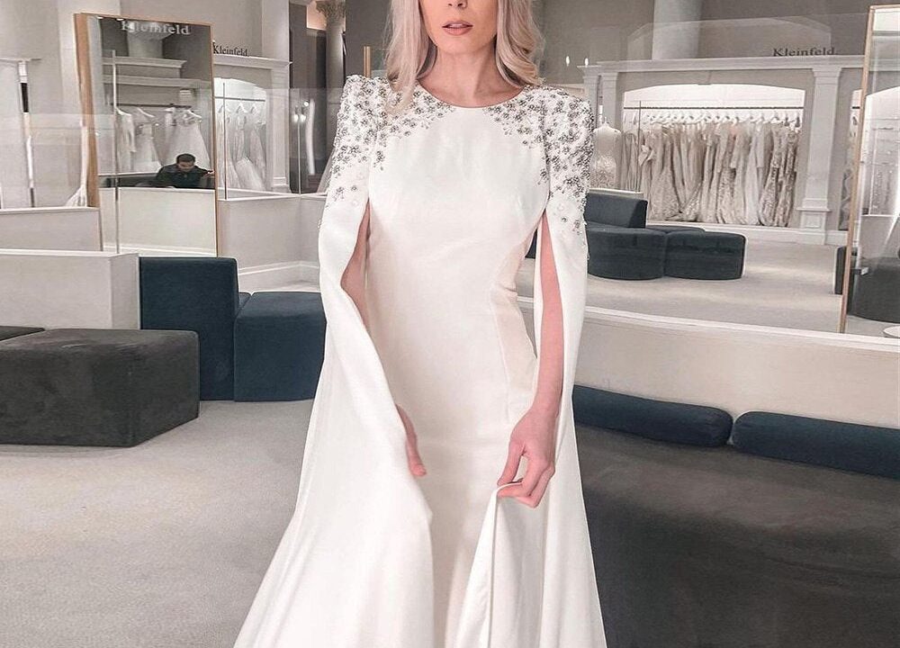 cape dress formal