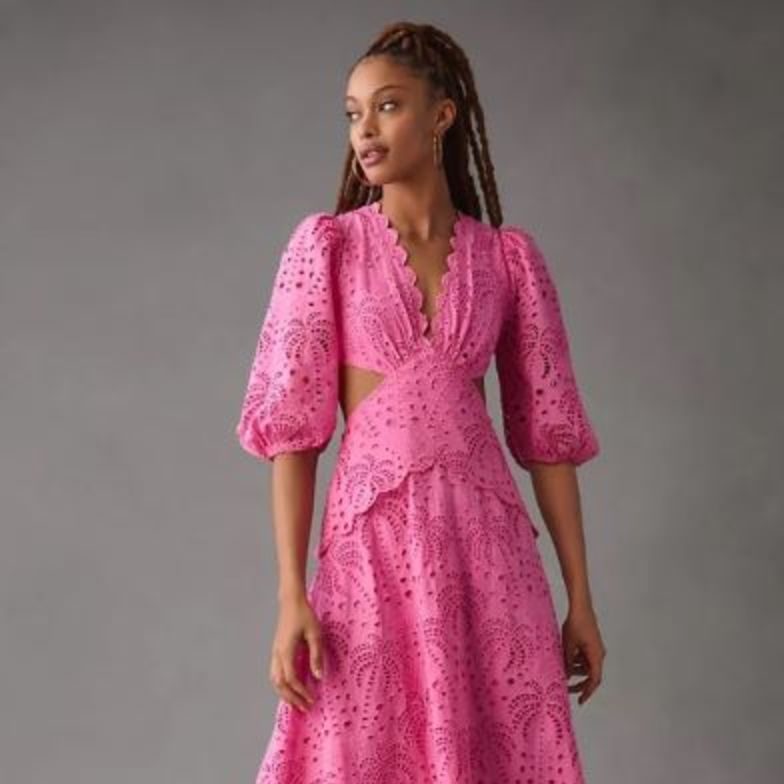 anthropologie_semi-formal-attire-pink-lace-dress