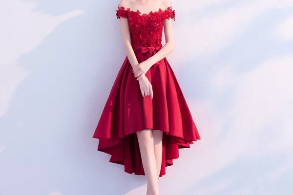classy-burgundy-cocktail-dresses-2019-a-line-princess-scoop-neck-lace-flower-appliques-pearl-sequins-bow-short-sleeve-asymmetrical-formal-dresses