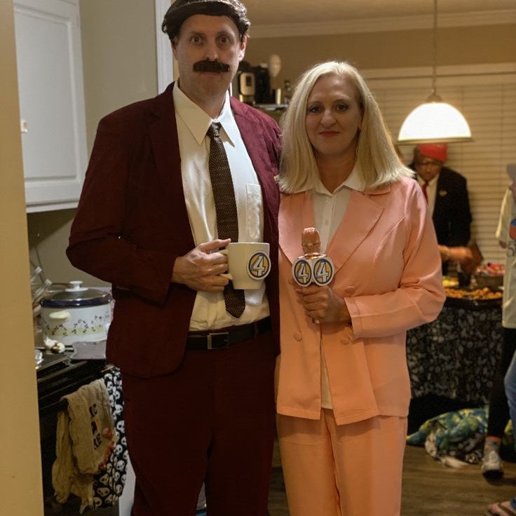 ron burgundy costume