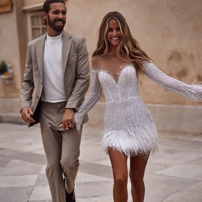 wedding dress short